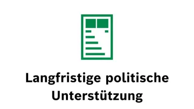 Icon Langfristige politische Unterstützung und rechtliche Grundlagen für Investitionen in die grüne Wasserstoffwirtschaft 