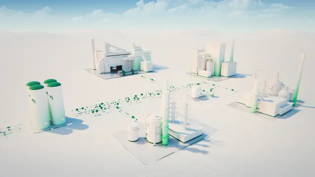 H2 storage systems supplying industry with hydrogen