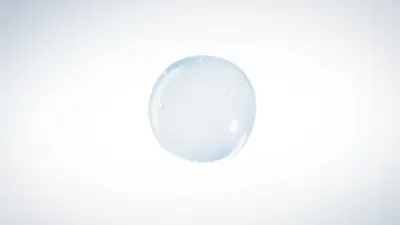 Hydrogen chemically bound in the form of water