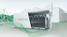 Bosch fuel cell system as part of a sustainable energy supply