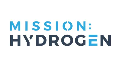 Logo der Mission Hydrogen in blau