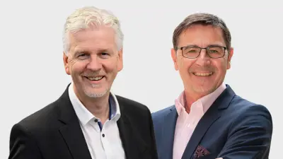 Matthias Ziebell from Bosch and Matthias Authenrieth from FEST