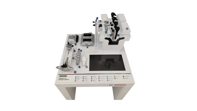 View of Direct injection for hydrogen engines