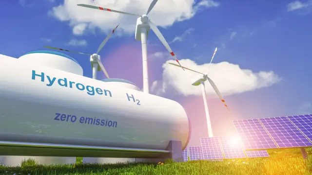 Hydrogen tank and renewable energies