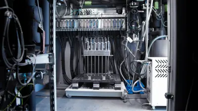 150 kW prototype electrolysis stack at testbench