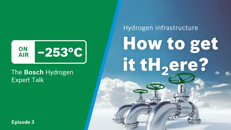 Thumbnail of -253°C The Bosch Hydrogen Expert Talk Episode 3: How to get it there?