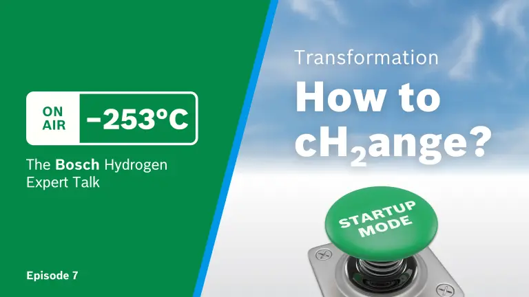Thumbnail of the -253°C The Bosch Hydrogen Expert Talk Episode 7: How to cH₂ange?
