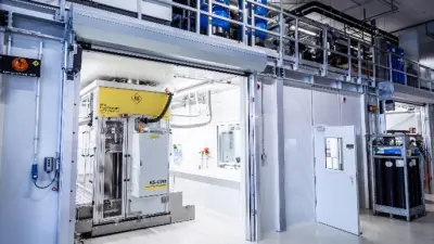 Testing facility at Bosch Linz for comprehensive PEM electrolysis stack tests
