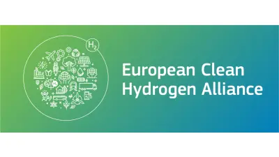 Logo: Supported by the European Clean Hydrogen Alliance